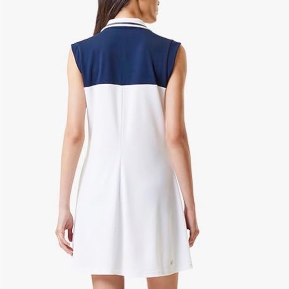 NWT 40 - 8 Lacoste Women's Two-Tone Mini Dress + shorts - Picture 2 of 7